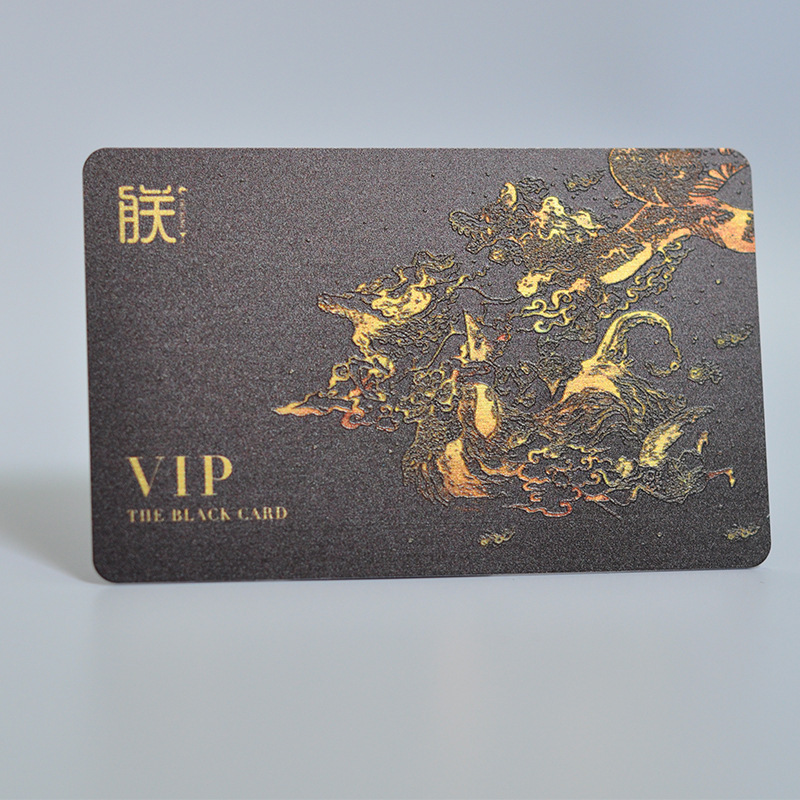 Sản xuất một thẻ PVC bằng nhựa bởi một thành viên thẻ VIP khách sạn, một chip xay hai chiều