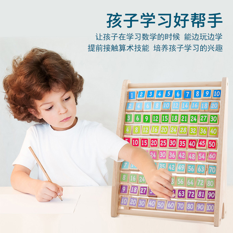 An oral multiplication to calculate a woody child's interesting math thinking training kindergarten to teach early primary school teaching aids