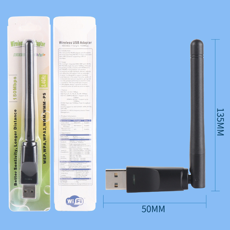 New, excavated antenna 150M wireless Internet card USB interface computer 4g to receive transmitter computer net card