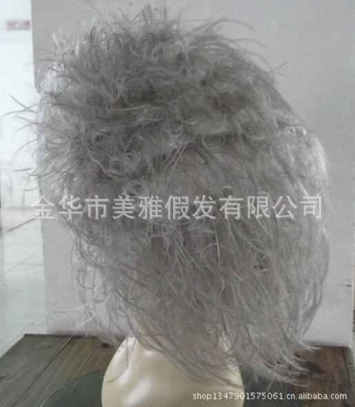 Halloween wig, ball show cosplay wig, super big blast head, fan wig, Africa.