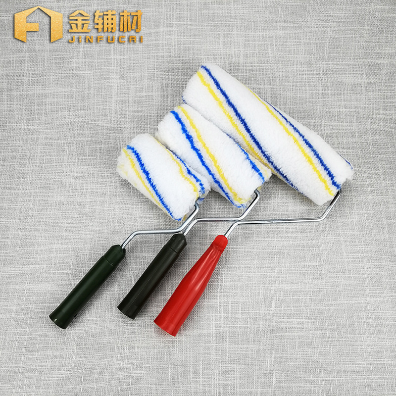 그것은 직접 판매, 롤러, 좋은 황색 및 파란 막대기, 고품질, 청결한 벽 회화 공구, 벽 페인트입니다.