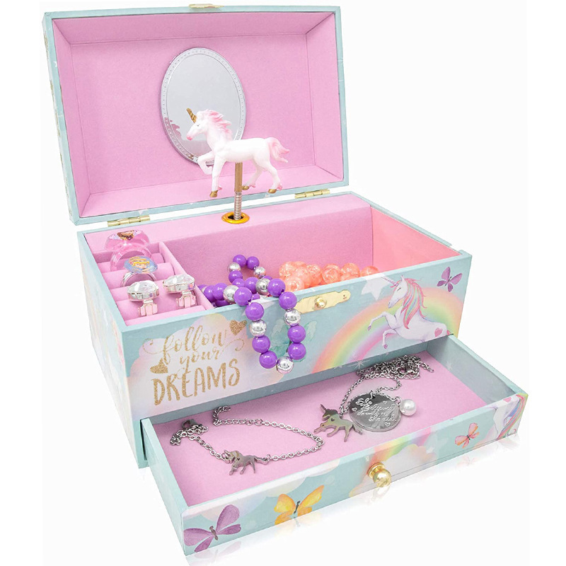 Cross-border unicorn children's music box.