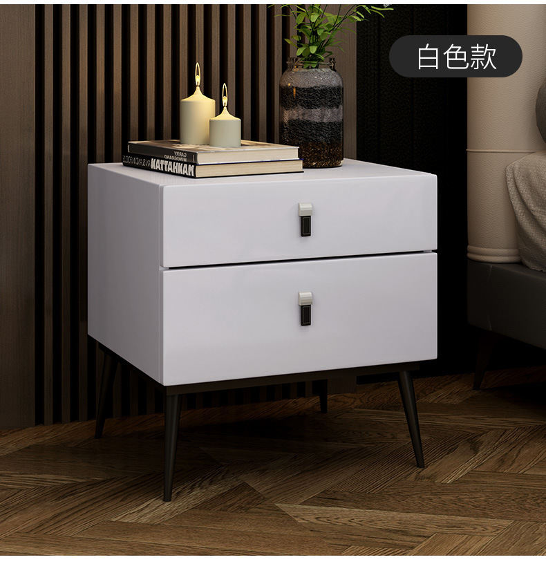 The factory runs a light-luxurious bedside cabinet.