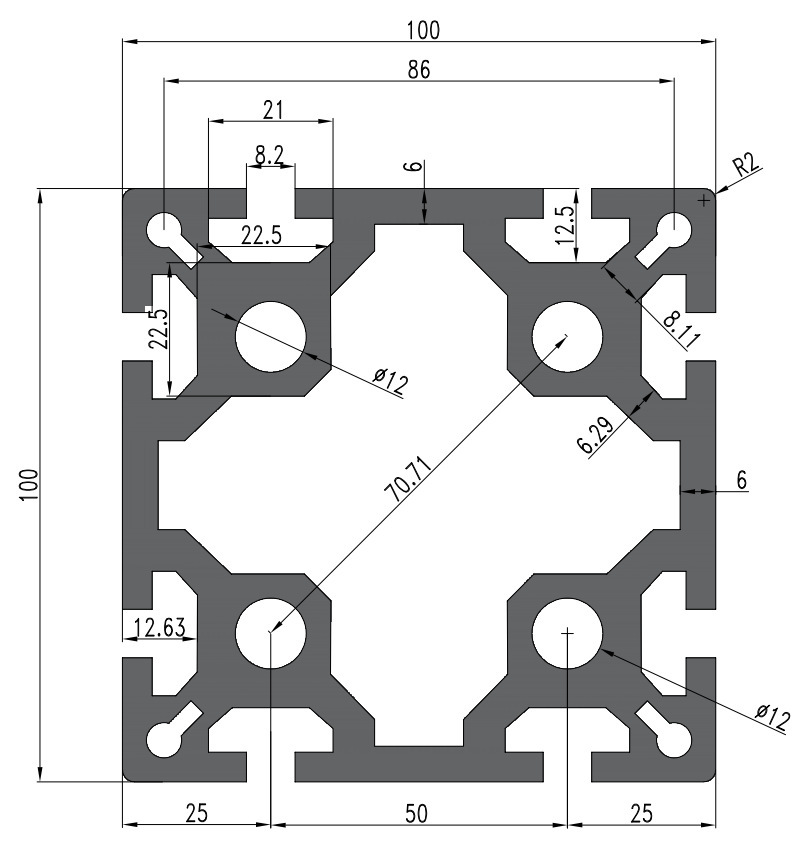 Aluminium-type 100100 heavy industrial aluminium-type 100100 aluminium alloy heavy aluminium-type materials