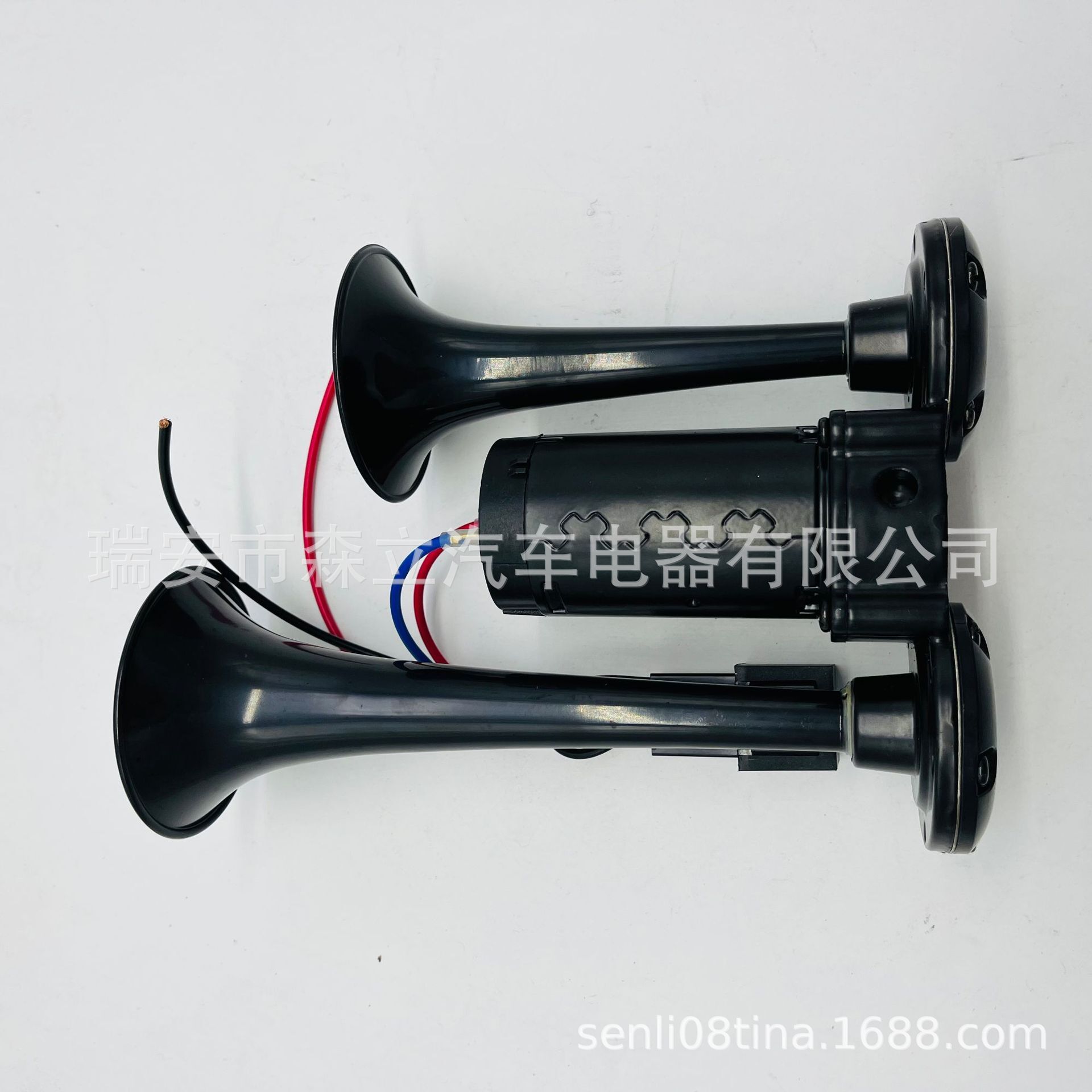 Một kích thước thép không rỉ điện hai bánh xe máy thổi còi mở còi máy bay 24V