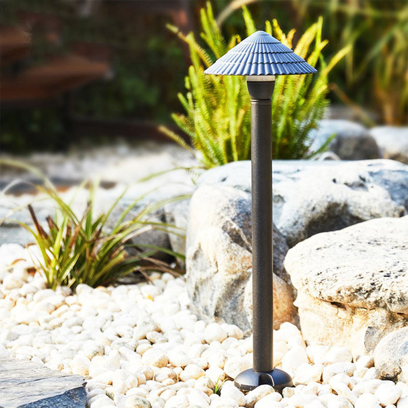 LED lawn lamp case 7W10W outer shell outdoor garden creative umbrella light leads the courtyard light view