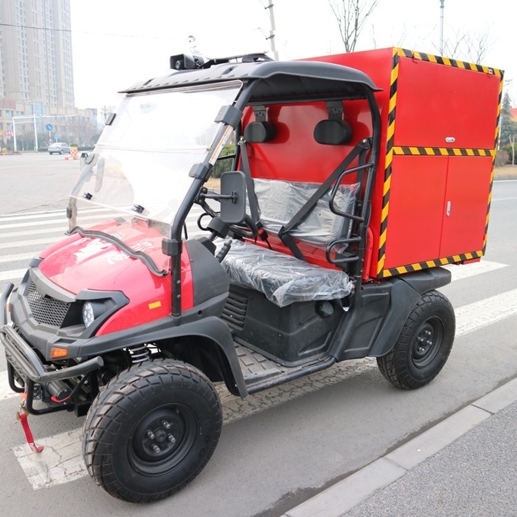 The UTV 400-type fire-fighting motorcycle, the mini-disaster-resilient fire truck, and the landscape forest fire rescue.