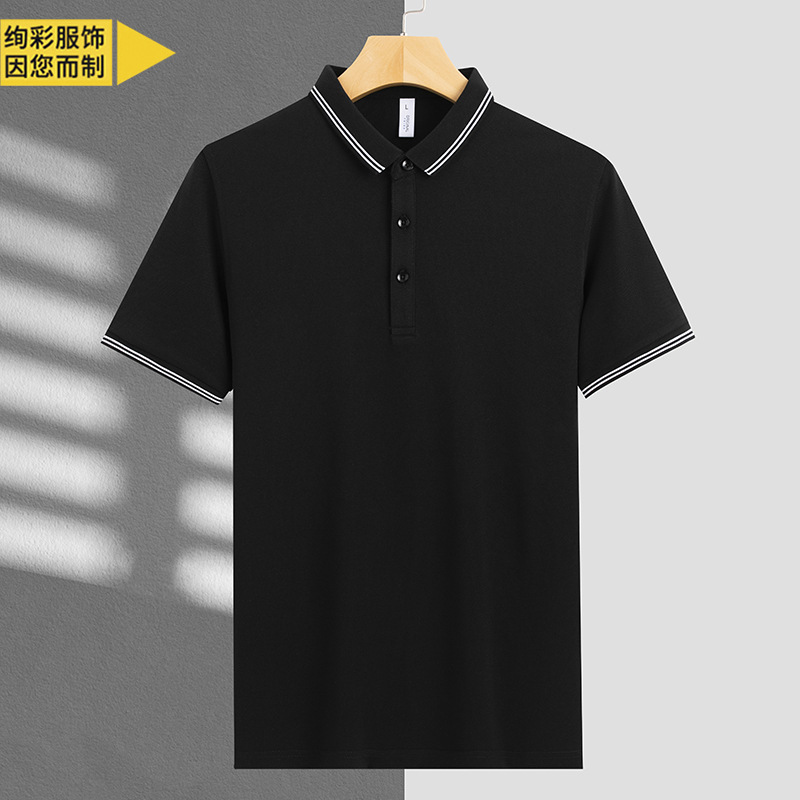 99802 direct sales, summer Polo short-sleeved, male leisure man, commercial embroidery logo.