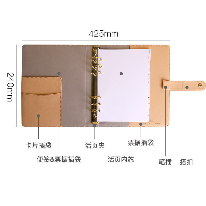 The manufacturer's business notebook, the Chinese b5 sheet, the Shenzhen business notebook.