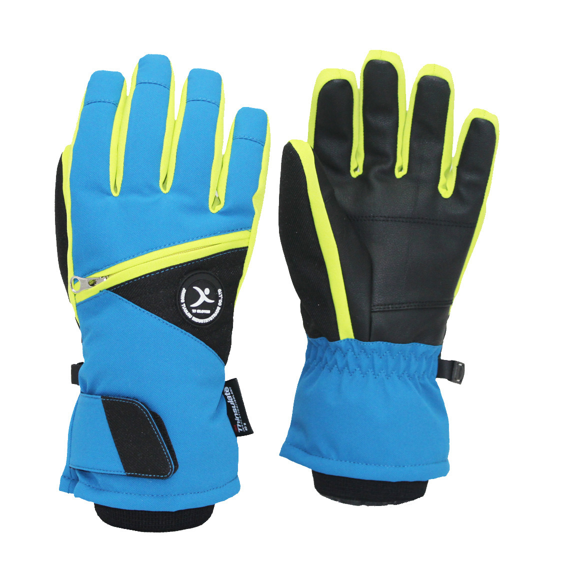 Amazon heat sells winter weather-proof, cold-proof and warm ski gloves for young Europeans.