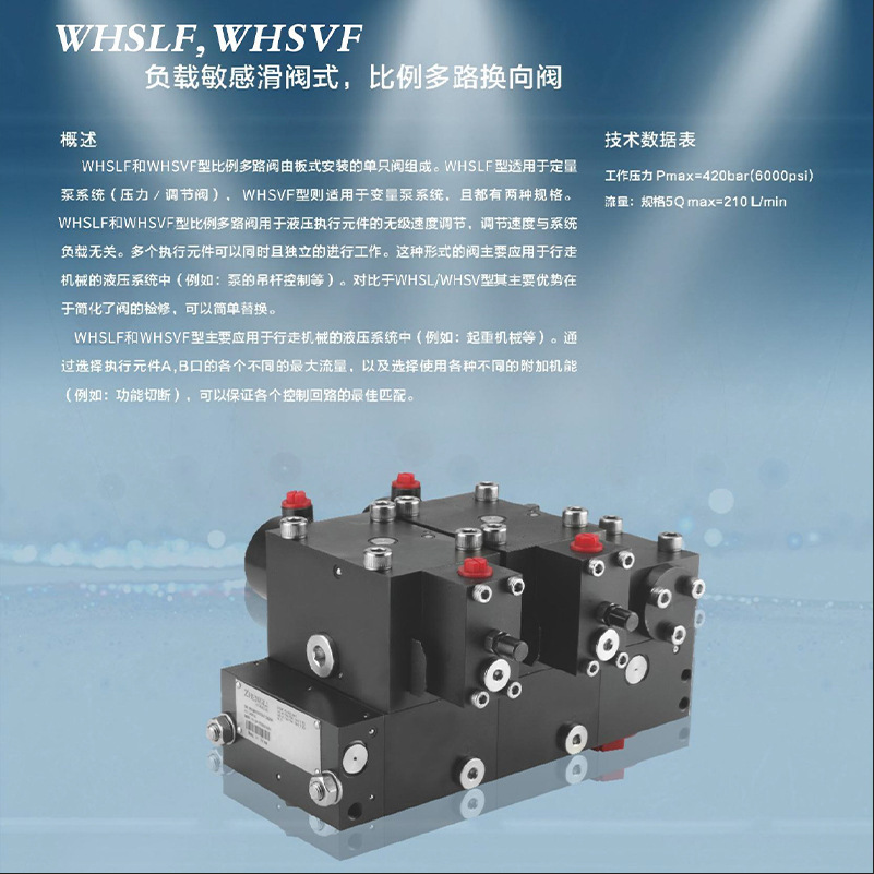 WHSLF and WHSVF regulating valves