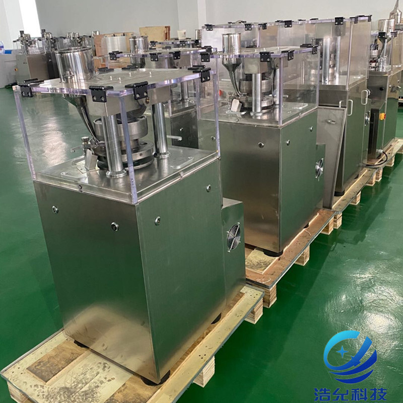 ZP9B Small stainless steel tablet machine full-automatic powder particle production equipment