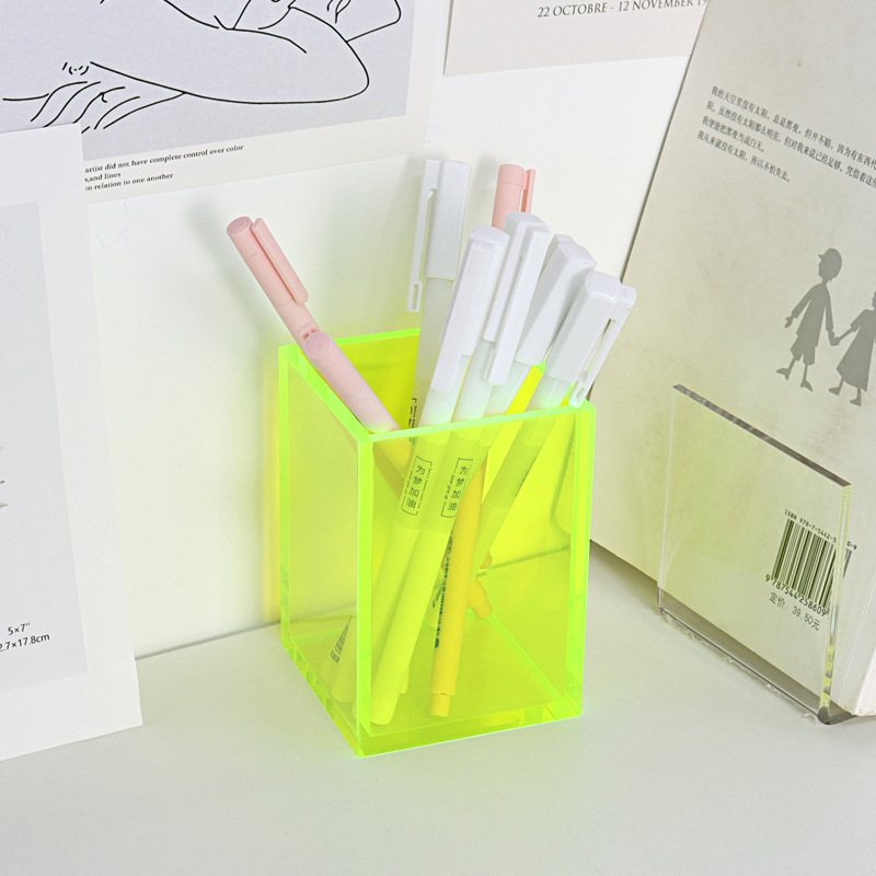 Aclik's brief, creative, fashionable stationery pens for the receipt box of desktop groceries for the office.