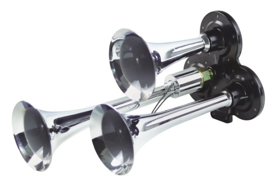 Ba sừng không khí 12/24V để biến đổi sừng xe tải 3 giáo hoàng sừng để bán trực tiếp