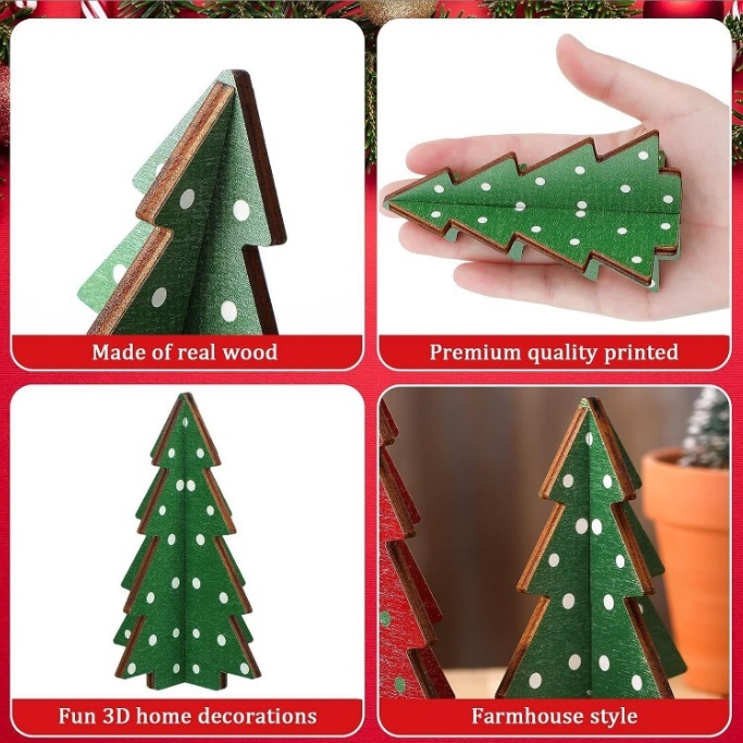 "Christmas tree set-up DIY woodworks, Christmas hang-up, creative home decorations."