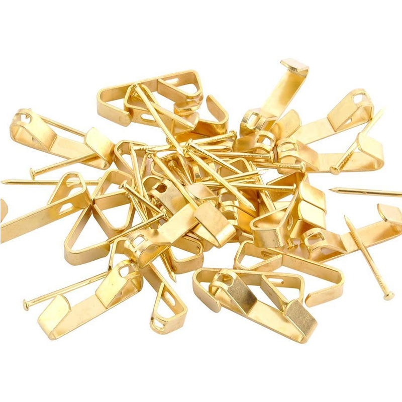 50 sets of 50 LB common wooden walls tied to frame-mounted hook fittings and metal tied to nailed copper caps