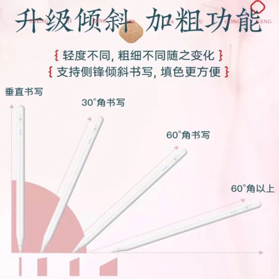 일반적인 활동적인 ipad 접촉 펜은 사과 회화 솔 접촉 손 펜에 적용합니다