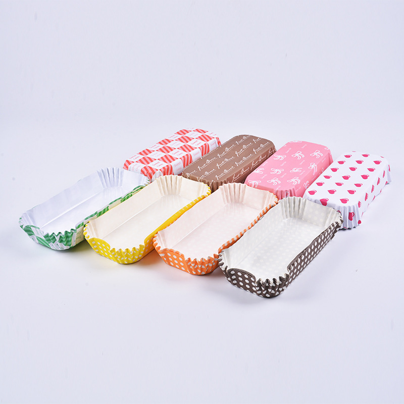 Bánh mì mới, bánh nóng, chống dầu, hoa quả hình chữ nhật.