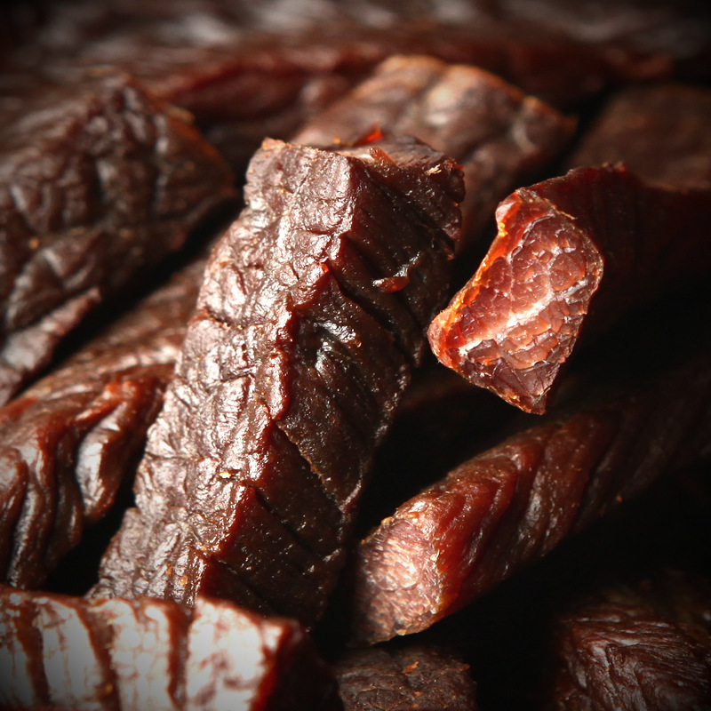 Mongol dry and spicy hand torn beef dry 500g vacuum bag full of dry beef