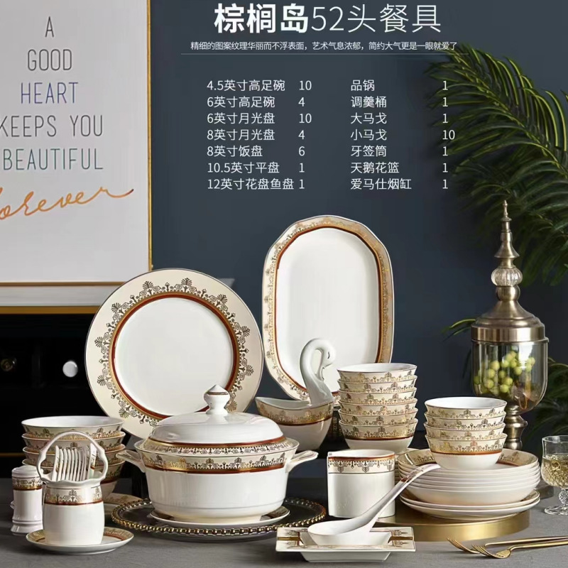 Bộ đồ ăn kích cỡ nano của Tangshan áp dụng cho lò vi sóng.