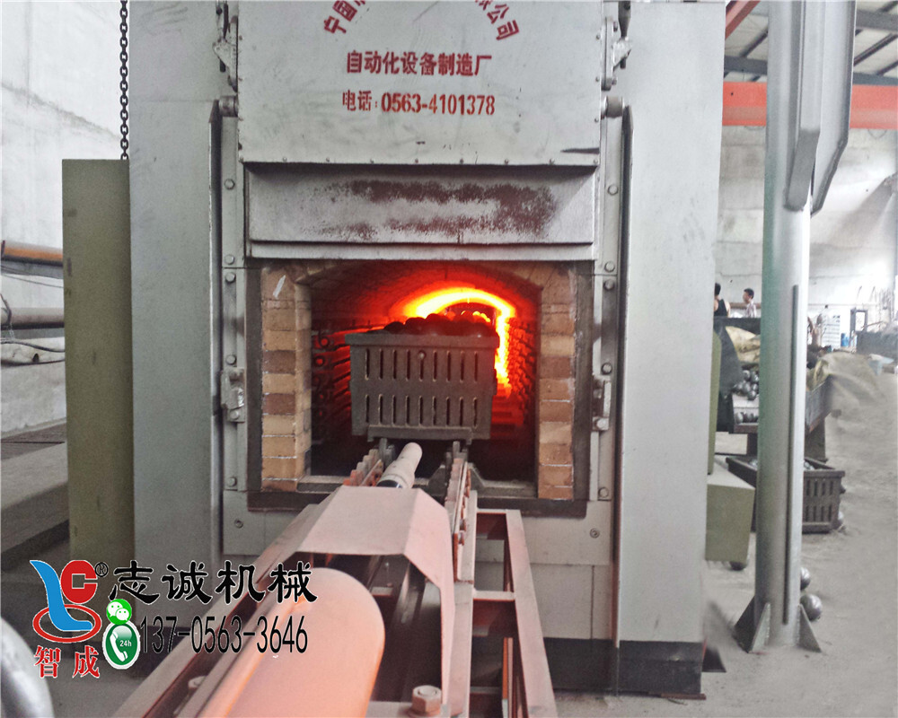 Full equipment for grinding steel ball automatic production line (iron-type sand)