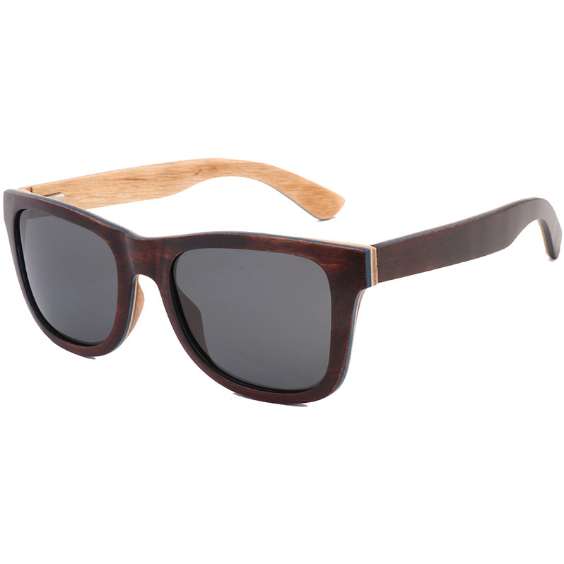 2023 skateboard log sunglasses, UV400 for male and female lumber luminous sunglasses.