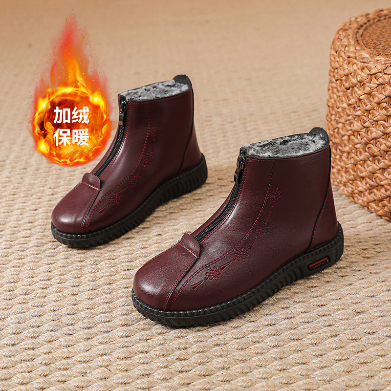 2023 Chinese women's Zalawein factory in winter wears real shoes and boots.