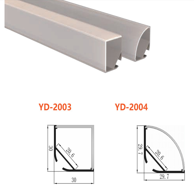 外贸LED橱柜照明套件 LED硬灯条外壳现货 led aluminum profile