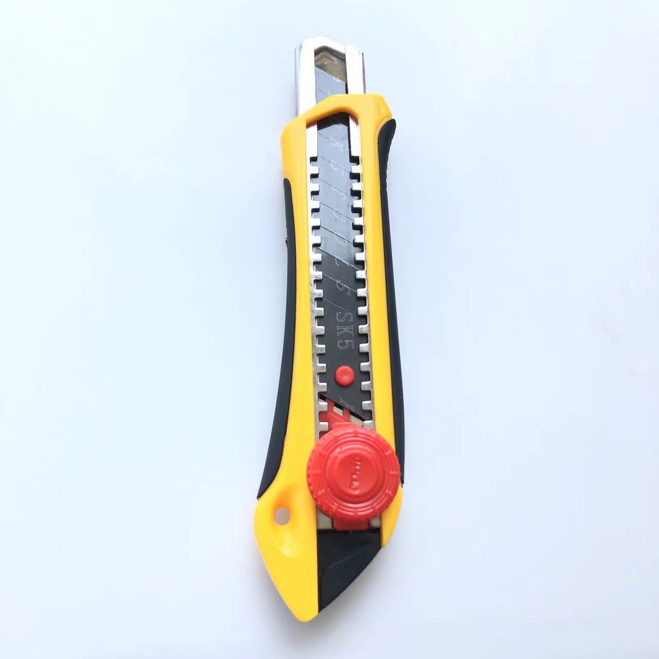珂銘美工刀包膠多功能壁紙刀刀片大號重型工具刀牆紙刀辦公用品
