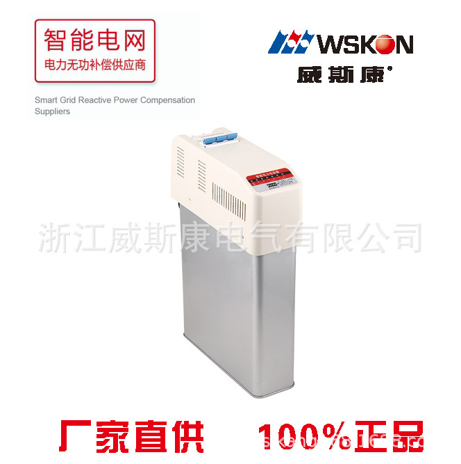 The Wisconsin WSK-8D series of streamlined smart power capacitors.