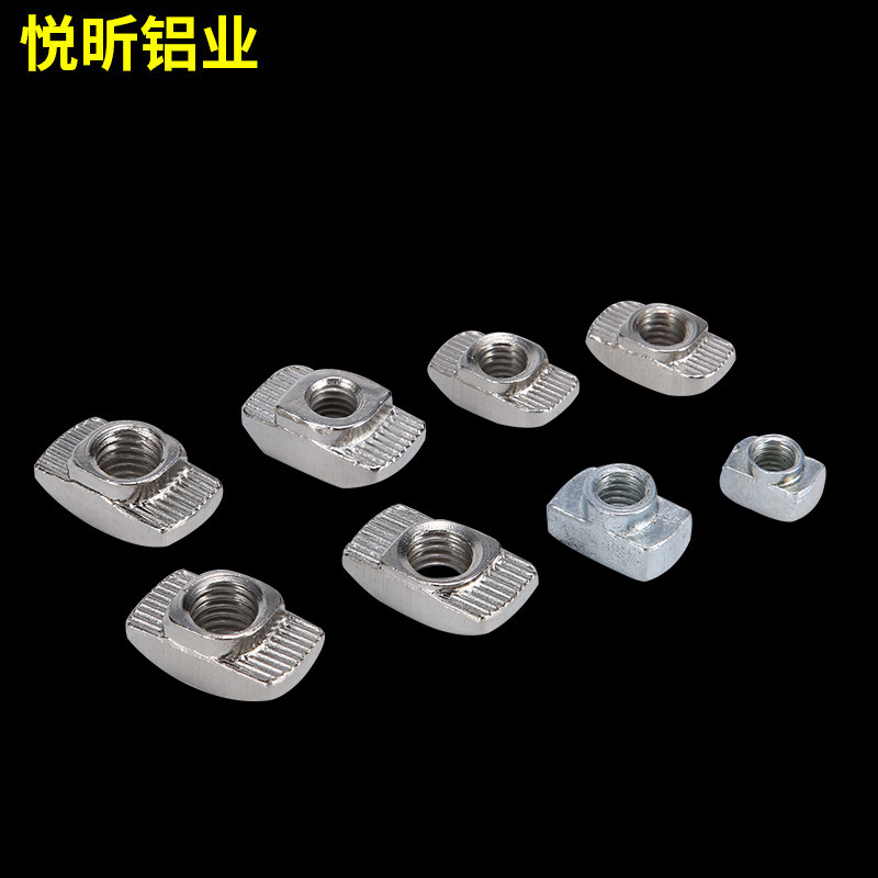 Plant sales M6T nut, industrial aluminium fittings, remediate line rear nut.