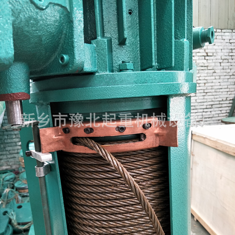 Production of 2 tons of HB blast-proof electric thallium level III/IV blast-proof operating steel cord lifting weight