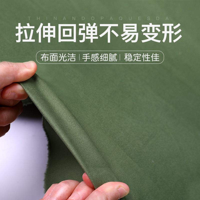 厂家现货批发21x16全棉弹力面料 工装外套裤装布料128*60斜纹布料