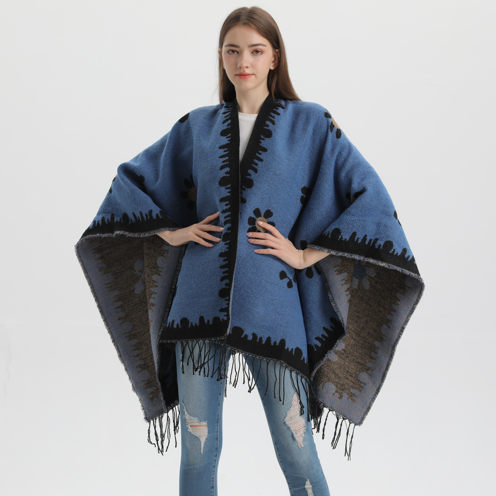 Phiên bản tiếng Hàn của mùa thu xoay và Twilight Shawl.