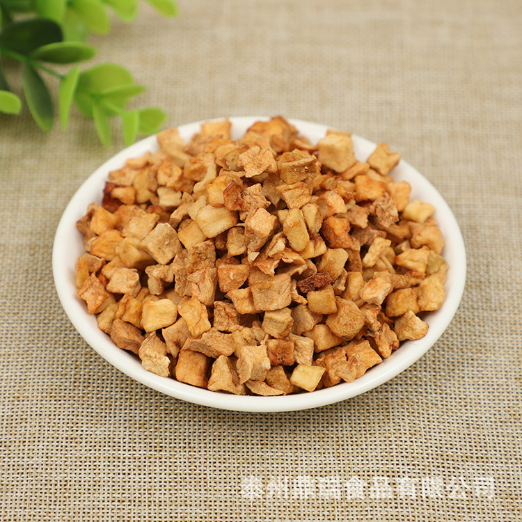 脱水苹果粒 散装批发 Ad脱水 5*5 10*10 磨粉用脱水苹果粒