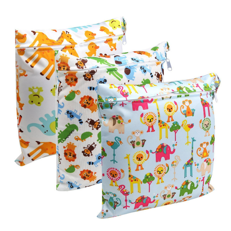 Túi tã kích cỡ Assenappy, lớn 30 * 36 cm 28 * 30 cm và túi tã gấp đôi