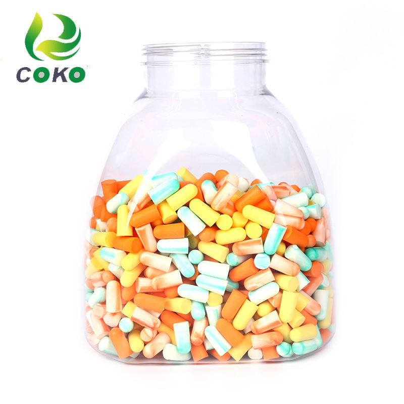 The COKO soundproof ear-plug distributors can hang walls, sleep-proof, sleep-proof drums with sponges.