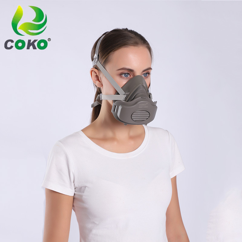 GK360 Self-sortment filtration anti-particle respirator kn95 semi-mask mask filtered cotton wholesale