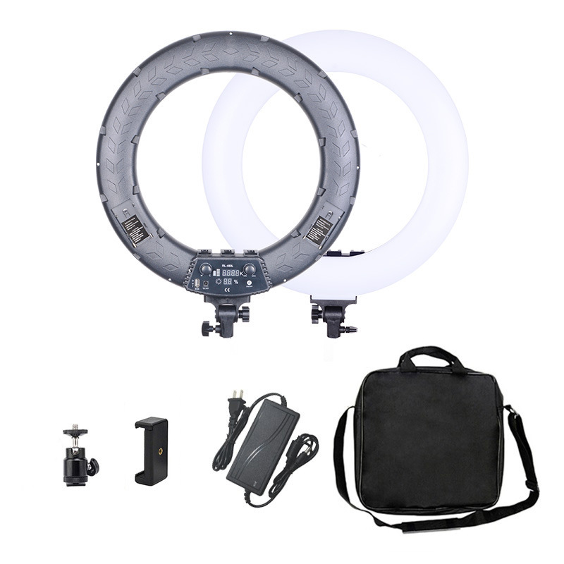 18-inch ring-live re-light anchors, led-screen remote-controlled photo shoot.