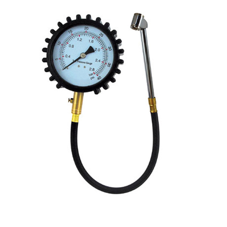 Supply of car-pointed tire gauges to monitor tire-pressure watch instruments for car tire table