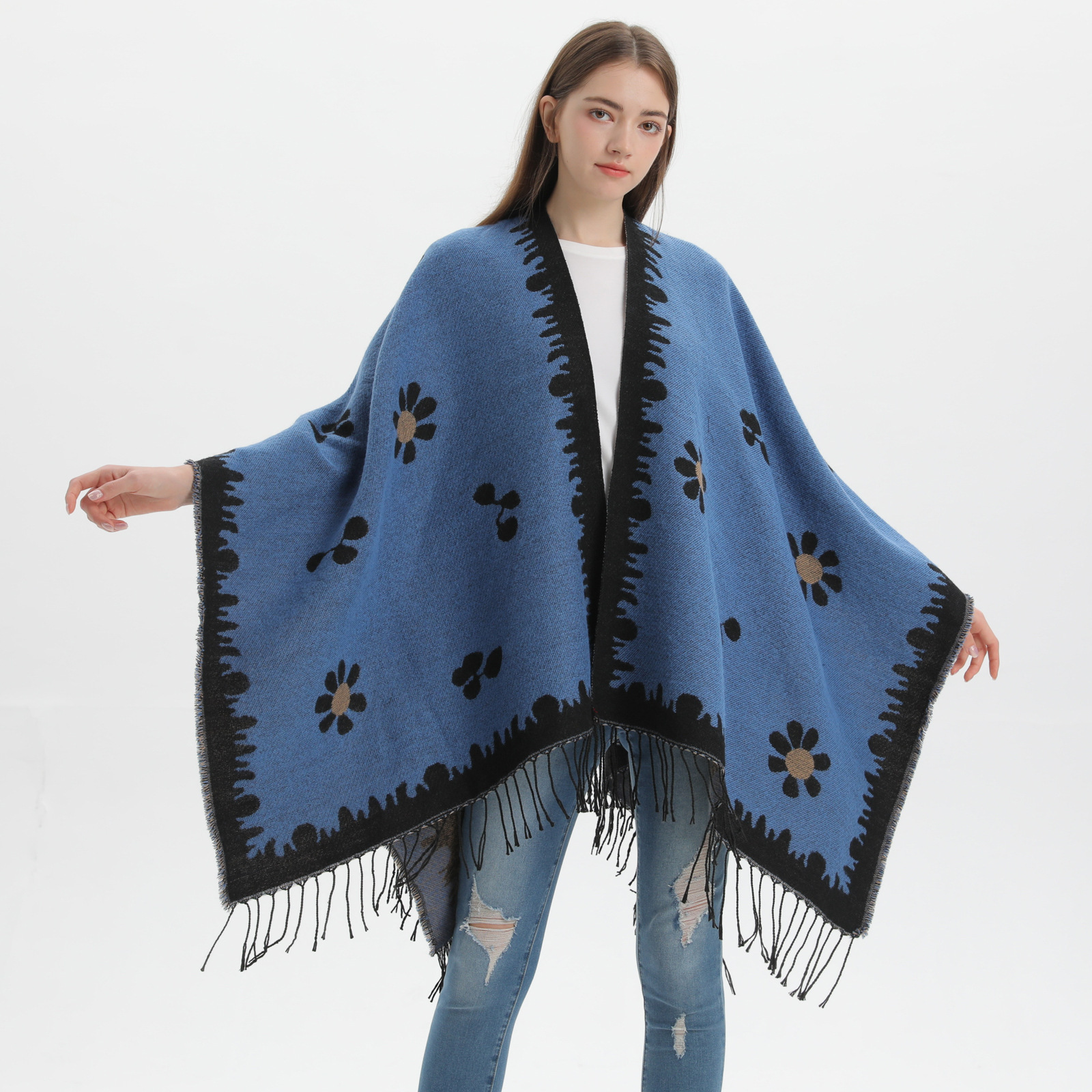 Phiên bản tiếng Hàn của mùa thu xoay và Twilight Shawl.