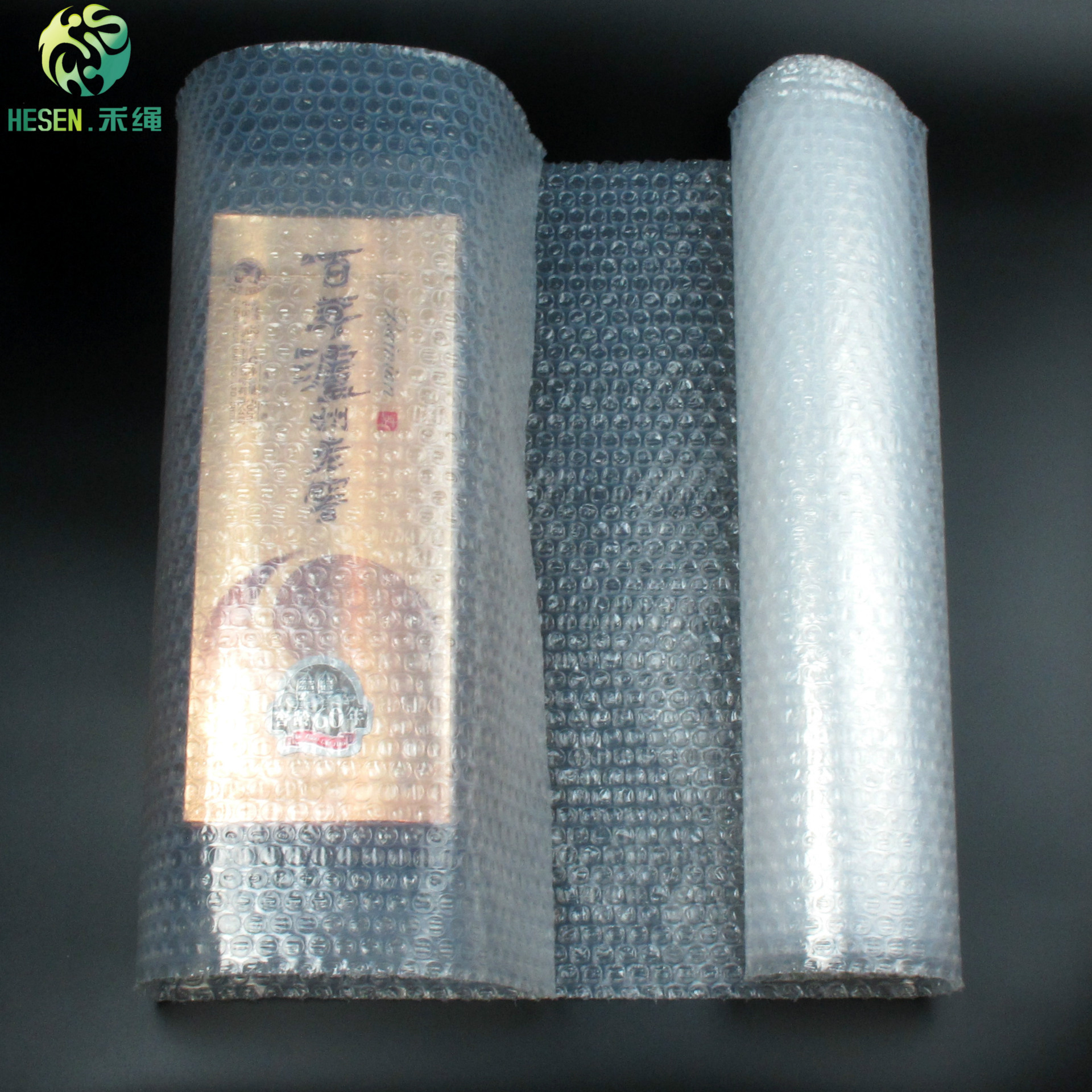 35 cm wide earthquake-proof logistics buffer packs with thick, brand-new gas bubble film plastic membrane