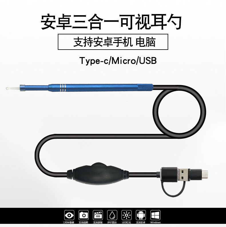 Amazon cho 5.5 mm-2m Endoplas, video phân giải cao.