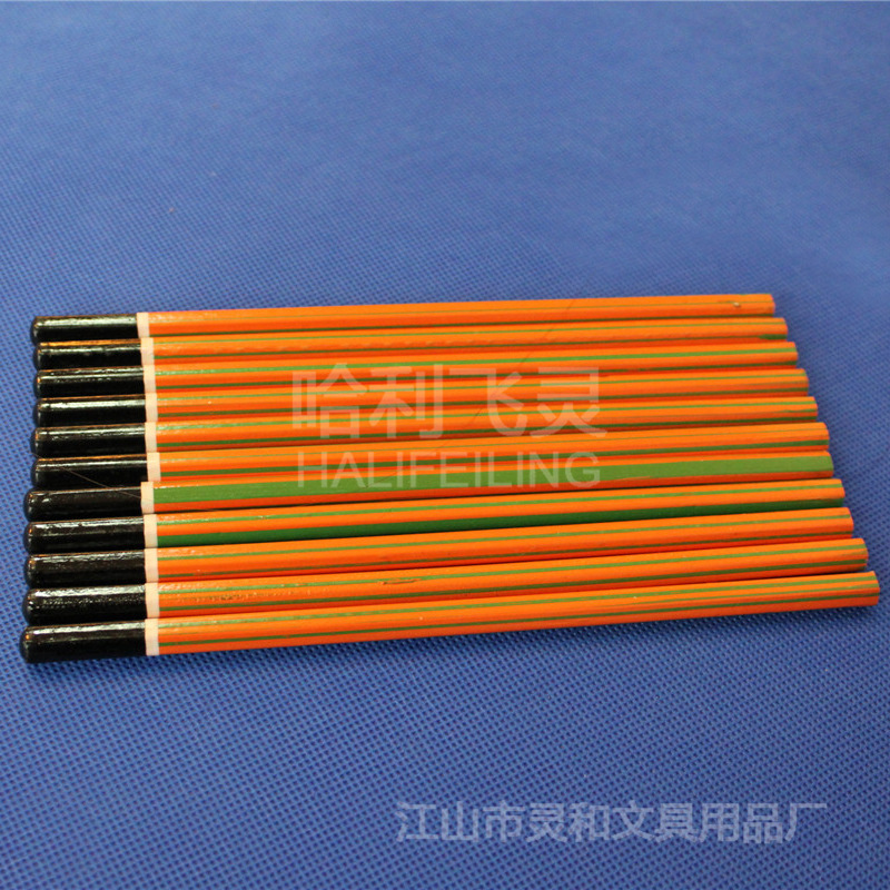 Primary school student hab pencil, hexagonal, torn pencil, wholesale yellow pencil, wooden pencil, torn.