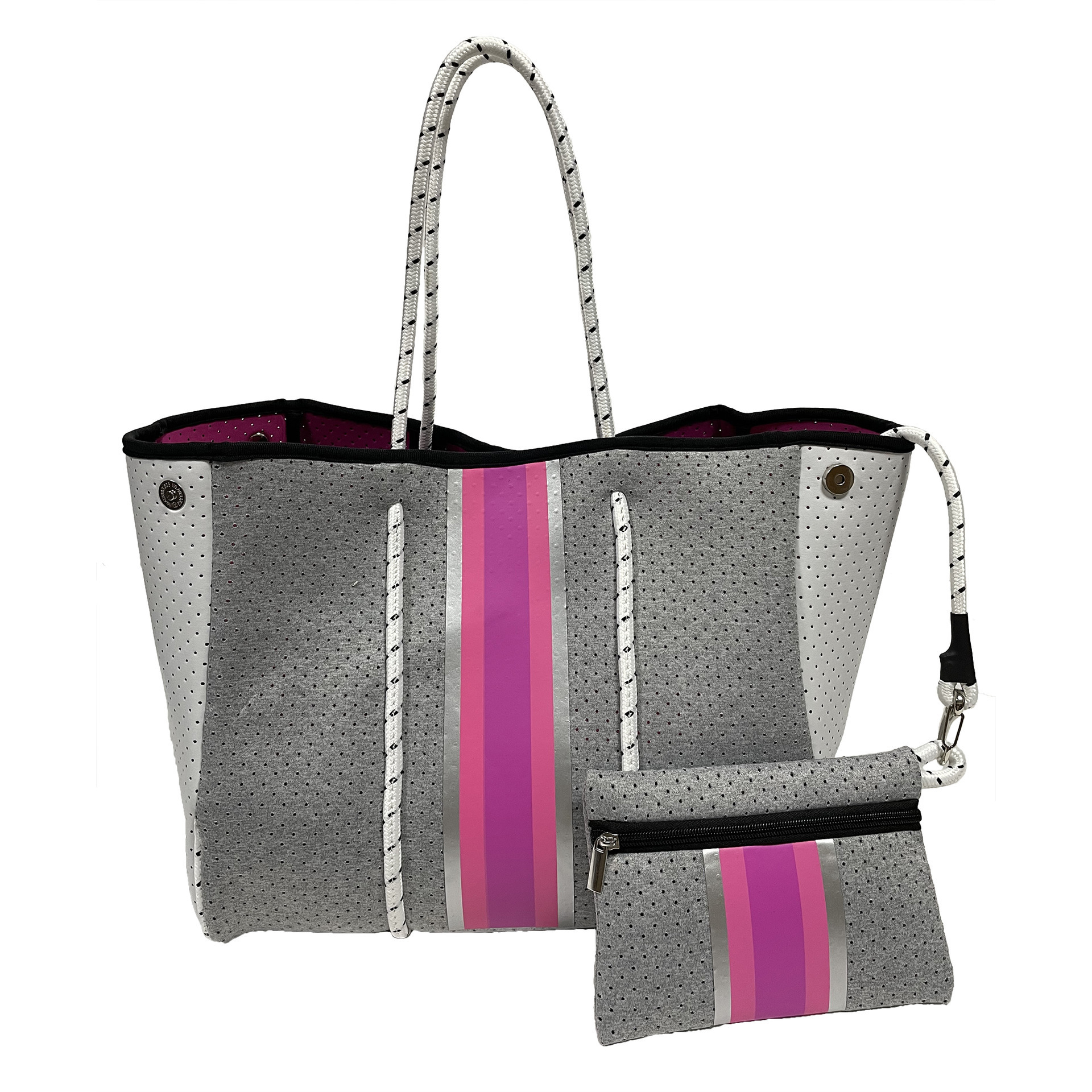 The cross-border large-capacity lady travels in her spare handbags to travel to the beach to collect one-shoulder clothing.