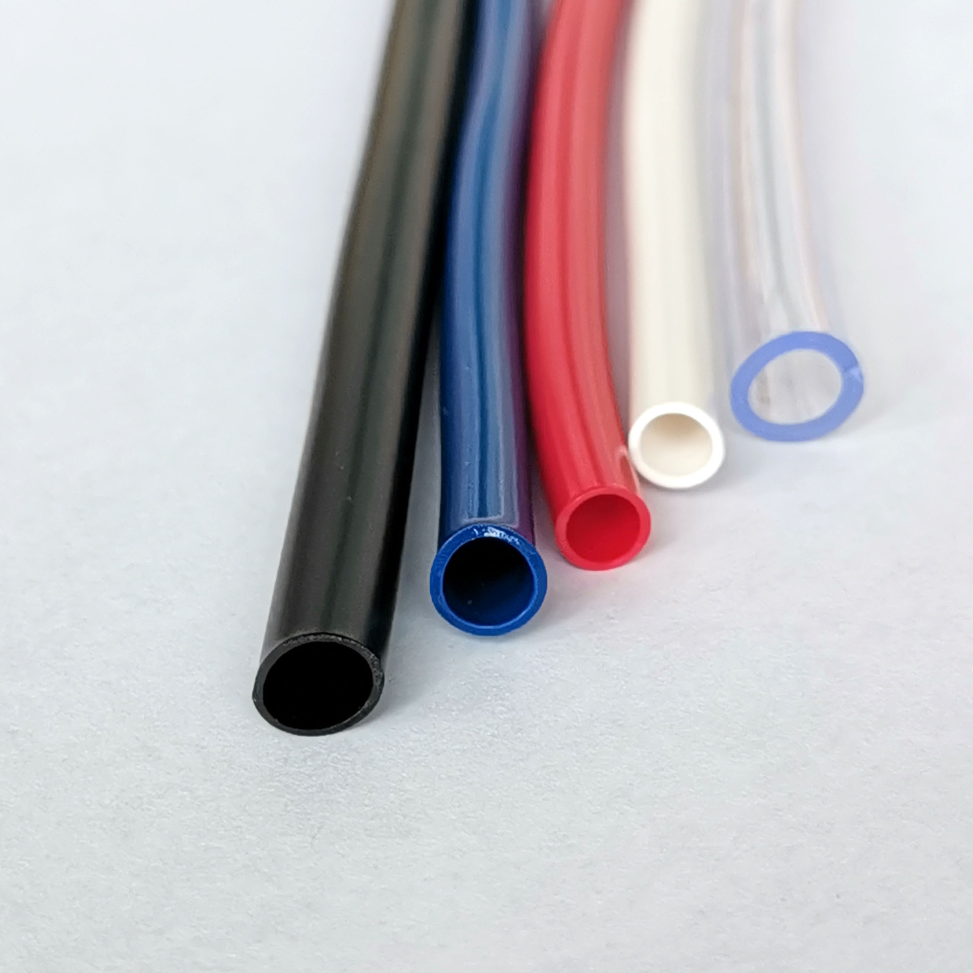 Wholesale of plant raw materials with bright PVC tubes, PVC hoses, insulation tubes.