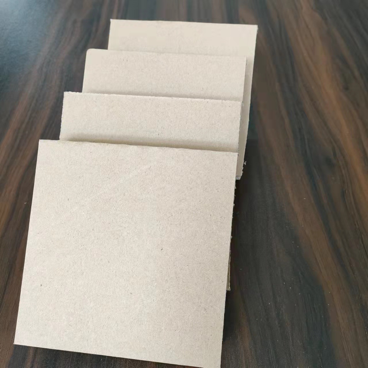 Collapse protection cardboard enhanced buffer sheet composite paper