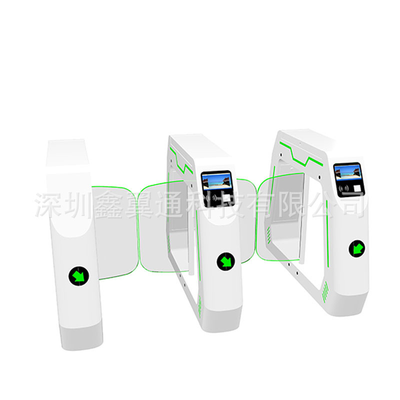 人行通道闸机 智能摆闸门禁系统 人脸识别速通门 扫码闸机 三辊闸