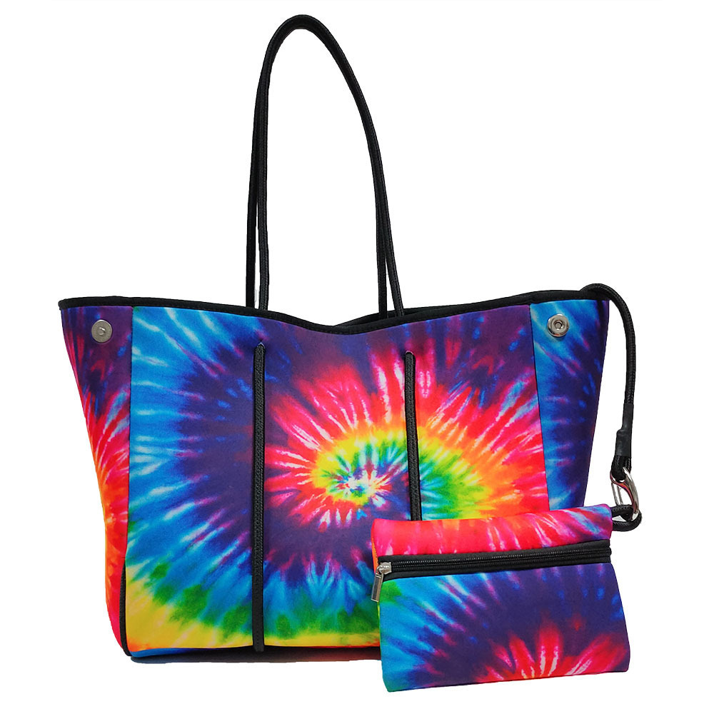 The cross-border large-capacity lady travels in her spare handbags to travel to the beach to collect one-shoulder clothing.