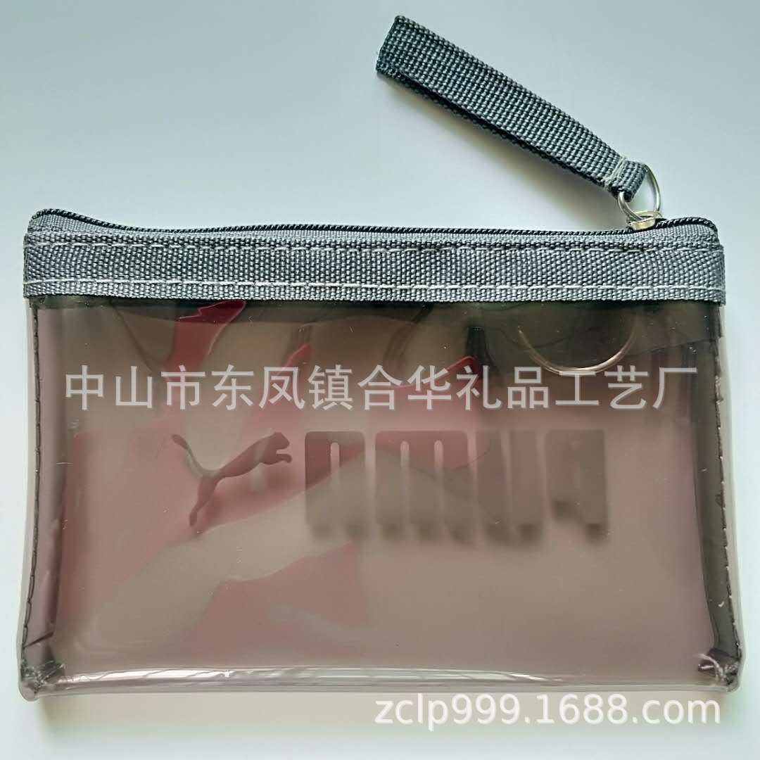 Jell-O semi-depleted Zero Wallet, PVC Quadbag, 2020 새로운 간단한 Zero Wallet.